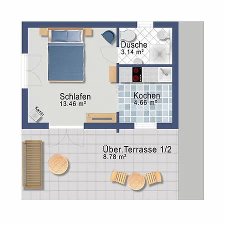 Lodge94 - Tinyhouse Kleiner Luxus * ヴィルヘルムスハーフェン